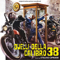 Quelli della calibro 38 / L'ispettore anticrimine サウンドトラック (Stelvio Cipriani) - CDカバー