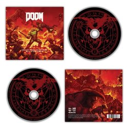 Doom サウンドトラック (Mick Gordon) - CDインレイ