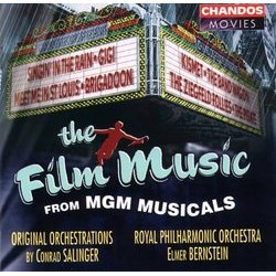 The Film Music from MGM Musicals - Elmer Bernstein Soundtrack (Elmer Bernstein, Conrad Salinger) - CD cover