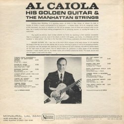 Golden Guitar Trilha sonora (Various Artists, Al Caiola ‎) - CD capa traseira