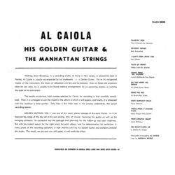 Golden Guitar サウンドトラック (Various Artists, Al Caiola ‎) - CD裏表紙