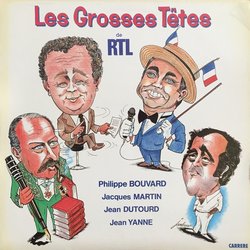Les Grosses Ttes de RTL Ścieżka dźwiękowa (Various Artists) - Okładka CD