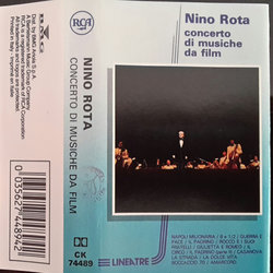 Concerto di Musiche da Film Trilha sonora (Nino Rota) - capa de CD