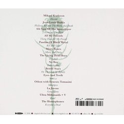 Otto; or, Up with Dead People Soundtrack (Various Artists, Mikael Karlsson) - CD Back cover