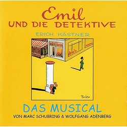 Emil Und Die Detektive - Das Musical サウンドトラック (Wolfgang Adenberg, Marc Schubring) - CDカバー