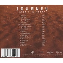 Journey Soundtrack (Austin Wintory) - CD Back cover