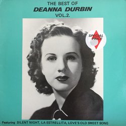 The Best Of Deanna Durbin Soundtrack (Various Composers) - CD cover