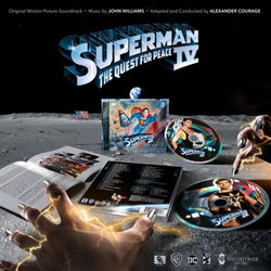 Superman IV: The Quest For Peace Trilha sonora (Alexander Courage, John Williams) - CD-inlay