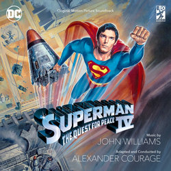 Superman IV: The Quest For Peace Colonna sonora (Alexander Courage, John Williams) - Copertina del CD