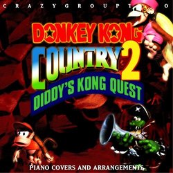 Donkey Kong Country 2: On Piano - Donkey Kong Country 2 Soundtrack (CrazyGroupTrio ) - Cartula