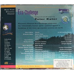 Eco-Challenge サウンドトラック (Peter Kater) - CD裏表紙