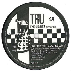 Doctor Who Soundtrack (Smerins Anti-Social Club, Ron Grainer) - CD Achterzijde