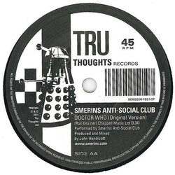 Doctor Who Soundtrack (Smerins Anti-Social Club, Ron Grainer) - CD cover