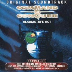 Command & Conquer Alarmstufe Rot サウンドトラック (Frank Klepacki) - CDカバー