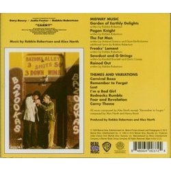 Carny Soundtrack (Alex North) - CD Achterzijde