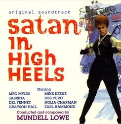 Satan in high heels サウンドトラック (Mundell Lowe) - CDカバー
