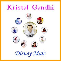 Disney Male Soundtrack (Various Artists, Kristal Gandhi) - CD cover