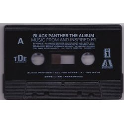 Black Panther Soundtrack (Various Artists, Ludwig Gransson) - cd-cartula