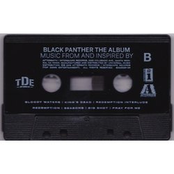 Black Panther サウンドトラック (Various Artists, Ludwig Gransson) - CDインレイ