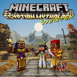 Minecraft: Egyptian Mythology Trilha sonora (Gareth Coker) - capa de CD