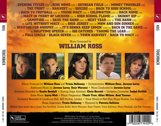 Touchback Soundtrack (William Ross) - CD Back cover
