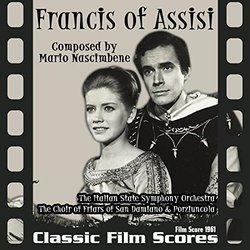 Francis of Assisi Colonna sonora (Mario Nascimbene) - Copertina del CD