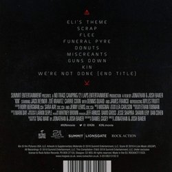 Kin Soundtrack ( Mogwai) - CD Back cover
