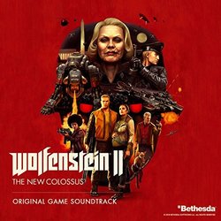 Wolfenstein II: The New Colossus Trilha sonora (Mick Gordon, Martin Stig Andersen) - capa de CD