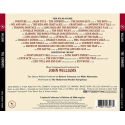 The Cowboys Ścieżka dźwiękowa (John Williams) - Tylna strona okladki plyty CD