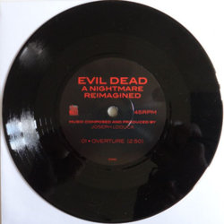 The Evil Dead: A Nightmare Reimagined Soundtrack (Joseph LoDuca) - CD-Inlay