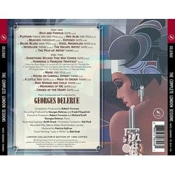 Georges Delerue: The Complete London Sessions Colonna sonora (Georges Delerue) - Copertina posteriore CD