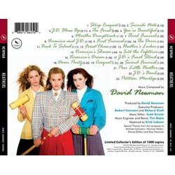 Heathers Soundtrack (David Newman) - CD Back cover