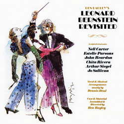 Ben Bagley's Leonard Bernstein Revisited サウンドトラック (Leonard Bernstein, Betty Comden, Adolph Green, Alan Jay Lerner, John LaTouche) - CDカバー
