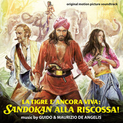 La Tigre  ancora viva: Sandokan alla riscossa! サウンドトラック (Guido De Angelis, Maurizio De Angelis) - CDカバー