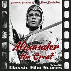 Alexander the Great Trilha sonora (Mario Nascimbene) - capa de CD