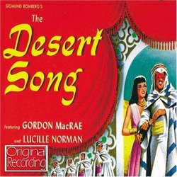 The Desert Song Soundtrack (Sigmund Romberg) - CD-Cover