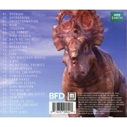 Walking with Dinosaurs: The Movie Soundtrack (Paul Leonard-Morgan) - CD Back cover