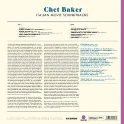 Italian Movie Soundtracks Soundtrack (Chet Baker, Piero Umiliani) - CD Trasero