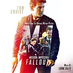Mission: Impossible - Fallout Trilha sonora (Lorne Balfe) - capa de CD
