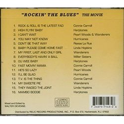 Rockin the Blues Trilha sonora (Various Artists) - CD capa traseira