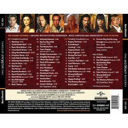 The Mummy Returns Soundtrack (Alan Silvestri) - CD Achterzijde
