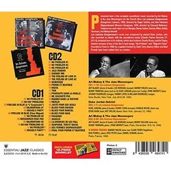 Les Liaisons dangereuses / Des Femmes disparaissent Soundtrack (Art Blakey, Duke Jordan) - CD-Rückdeckel