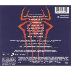 The Amazing Spider-Man 2 Soundtrack (Michael Einziger,  Junkie XL, Samuel Laflamme, Johnny Marr, Pharrell Williams, Hans Zimmer) - CD Back cover