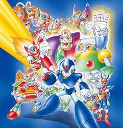 Mega Man X Sound Collection Soundtrack (CAPCOM ) - CD cover