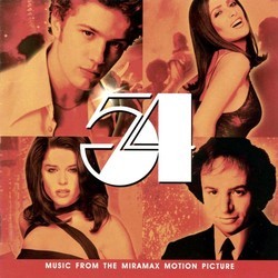 54 Soundtrack (Various Artists) - CD cover