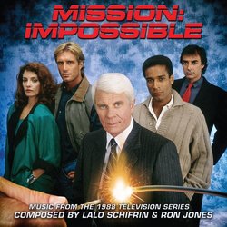 Mission: Impossible Soundtrack (Ron Jones, Lalo Schifrin) - CD cover