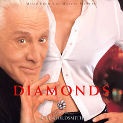 Diamonds Trilha sonora (Joel Goldsmith) - capa de CD