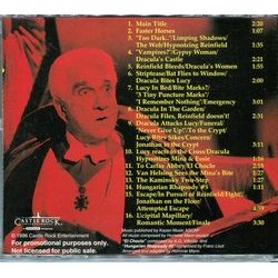 Dracula: Dead and Loving It サウンドトラック (Hummie Mann) - CD裏表紙