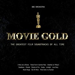 Movie Gold - The Greatest Film Movie Soundtracks of all Time Soundtrack (Various Artists, BBC Orchestra) - CD cover