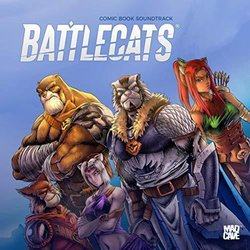 Battlecats Comic Book Trilha sonora (Mad Cave Studios) - capa de CD